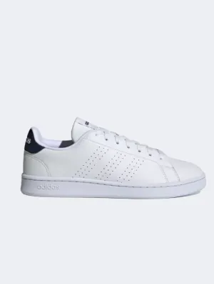 Adidas Advantage Men Sportswear Shoes White/Legend Ink