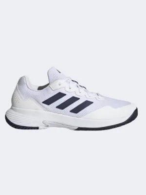 Adidas Gamecourt 2.0 Men Tennis Shoes White/Navy