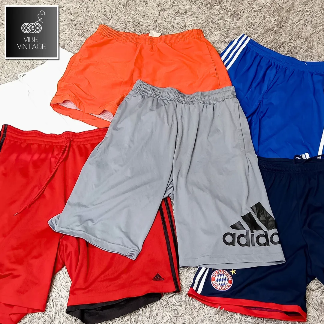 ADIDAS MEN'S SPORTS SHORTS - 32 PCS