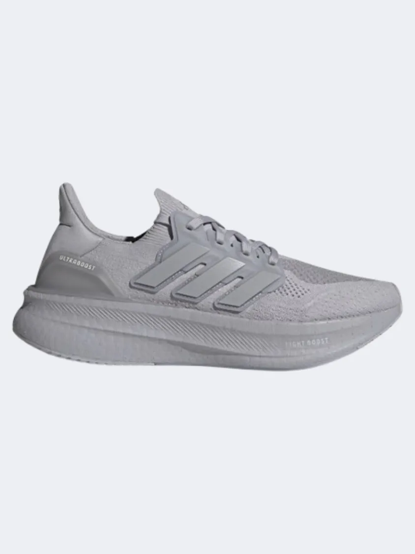 Adidas Ultraboost 5 Men Running Shoes Grey/Zero Metalic