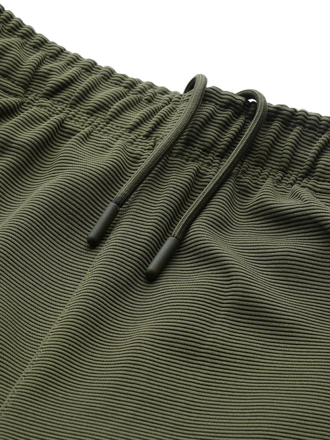 Alcis Men Olive Green Slim Fit Drytech  Training or Gym Sports Shorts