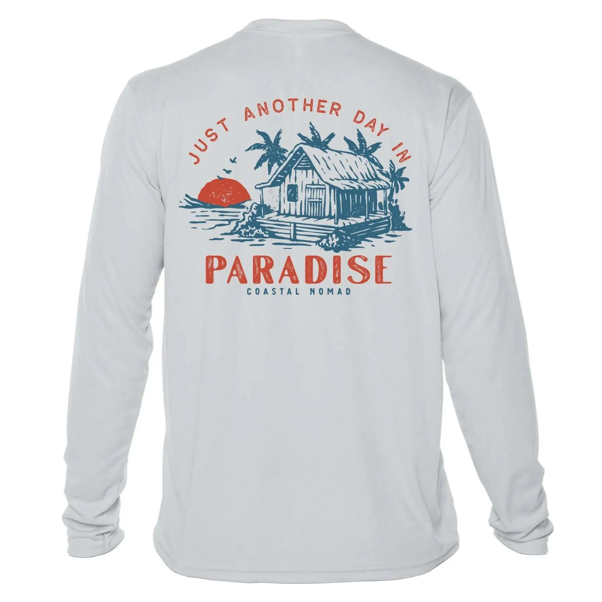 Another Day in Paradise Sun Shirt - Men UPF50 Graphic Tee