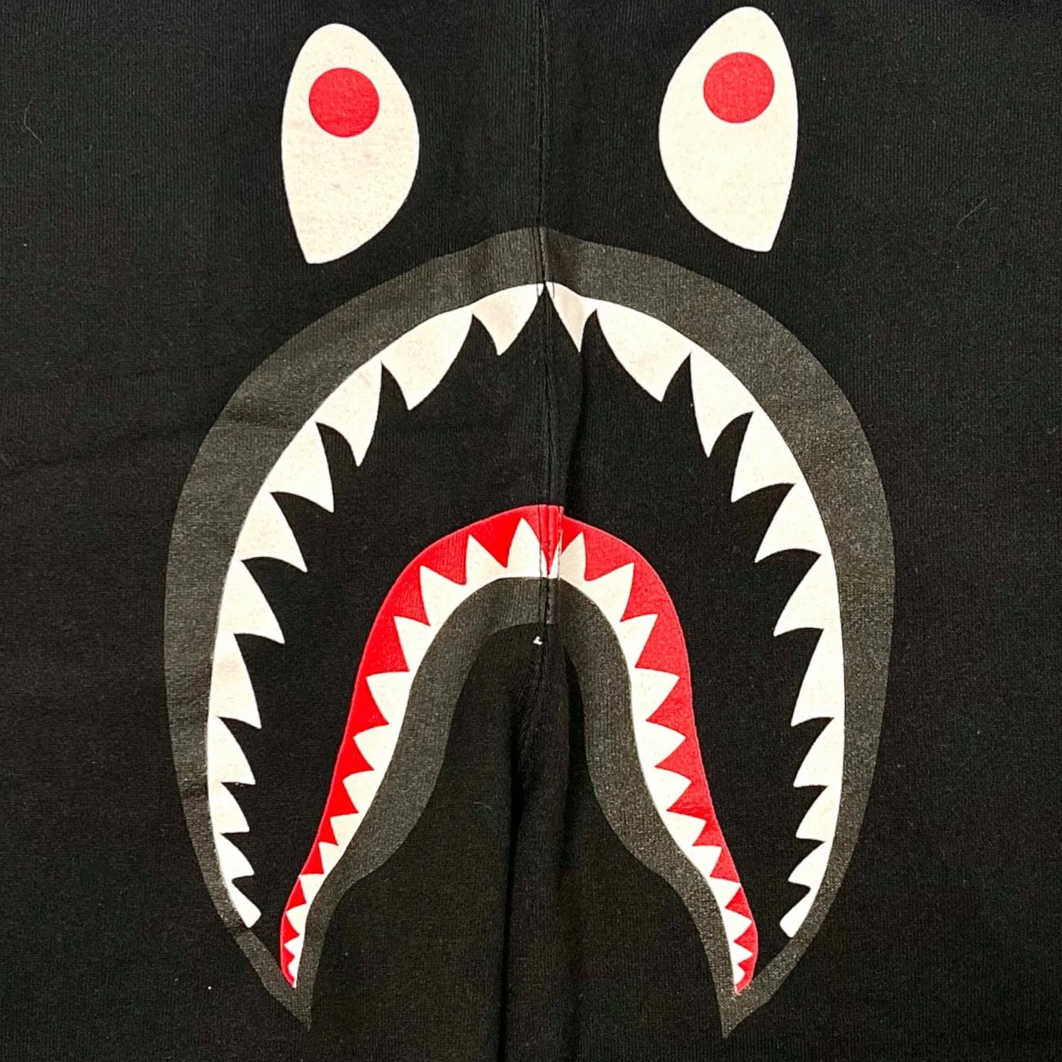 BAPE Shark Sweatpants Black Pre-Owned