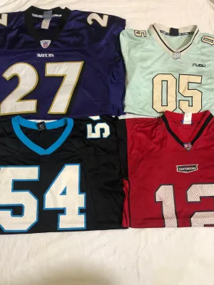 Branded NFL sports Jerseys 17 pcs