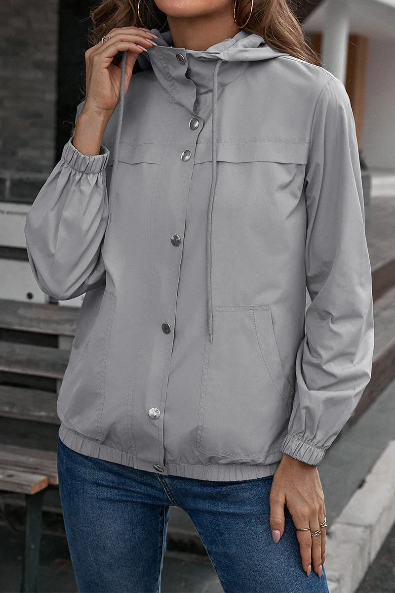 Button-Down Long Sleeve Sports Jacket