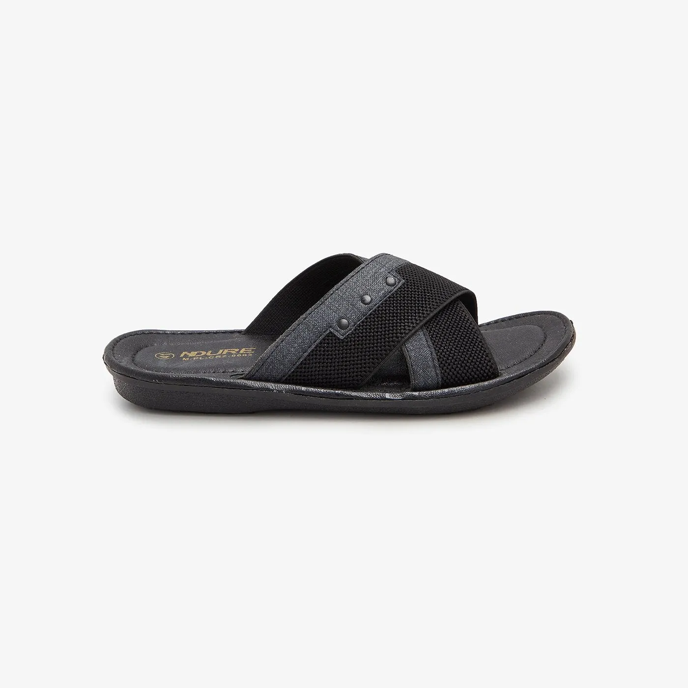 Criss Coss Textured Chappal