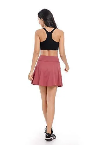 EAST HONG Women's Golf Skort Tennis Running Workout Skort