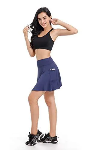 EAST HONG Women's Golf Skort Tennis Running Workout Skort