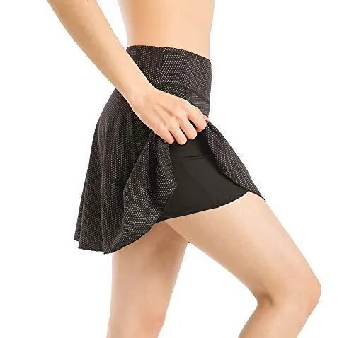 EAST HONG Women's Golf Skort Tennis Running Workout Skort