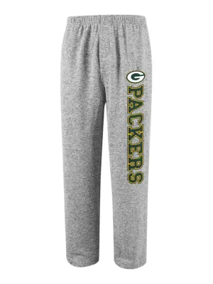 Green Bay Packers Concepts Sport Gray "Reprise" Ultra Soft Drawstring Sweatpants