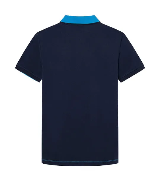 Hackett Sport Multi Polo Hypa Blue