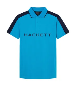 Hackett Sport Multi Polo Hypa Blue