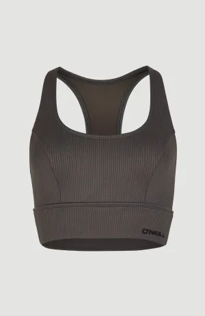 Hike Rib Sports Top | Raven