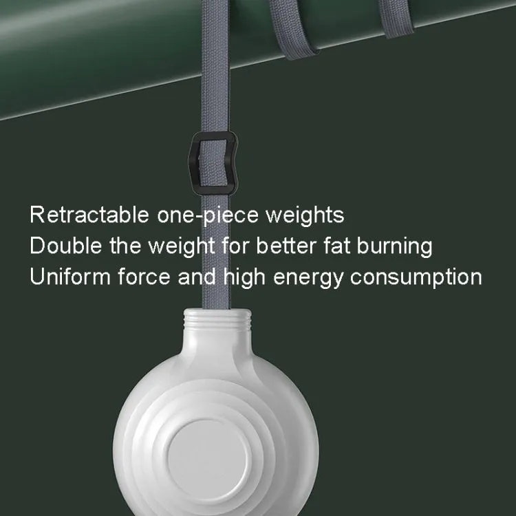 Intelligent Detachable Digital Display Counting Fitness Circle, Suitable Waist: 65-110cm Green