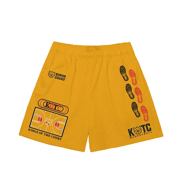 Kings Of The Court Built for Basketball Collection Statement Shorts KOTC Swingman Mesh Shorts