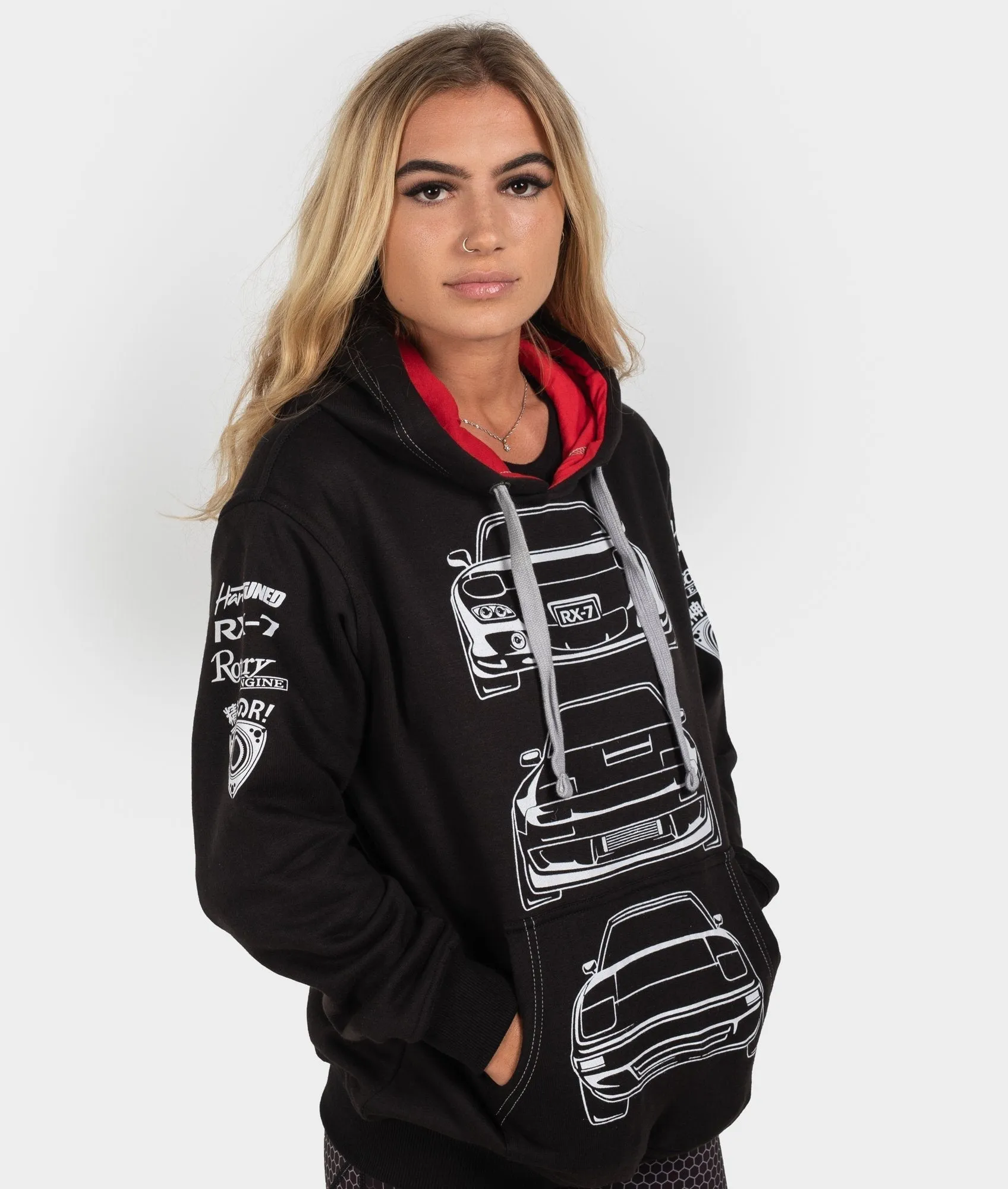 Mazda RX-7 Womens Pullover Hoodie