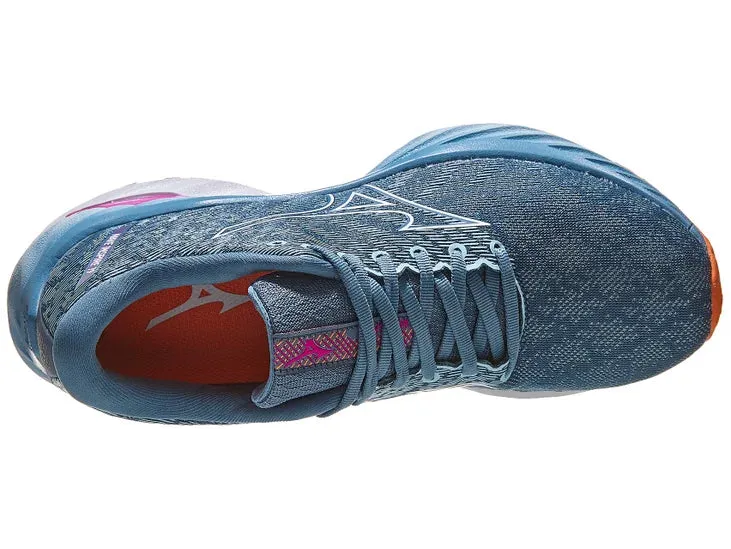 Mizuno | Wave Inspire 19 | Women's | Provincial Blue/White