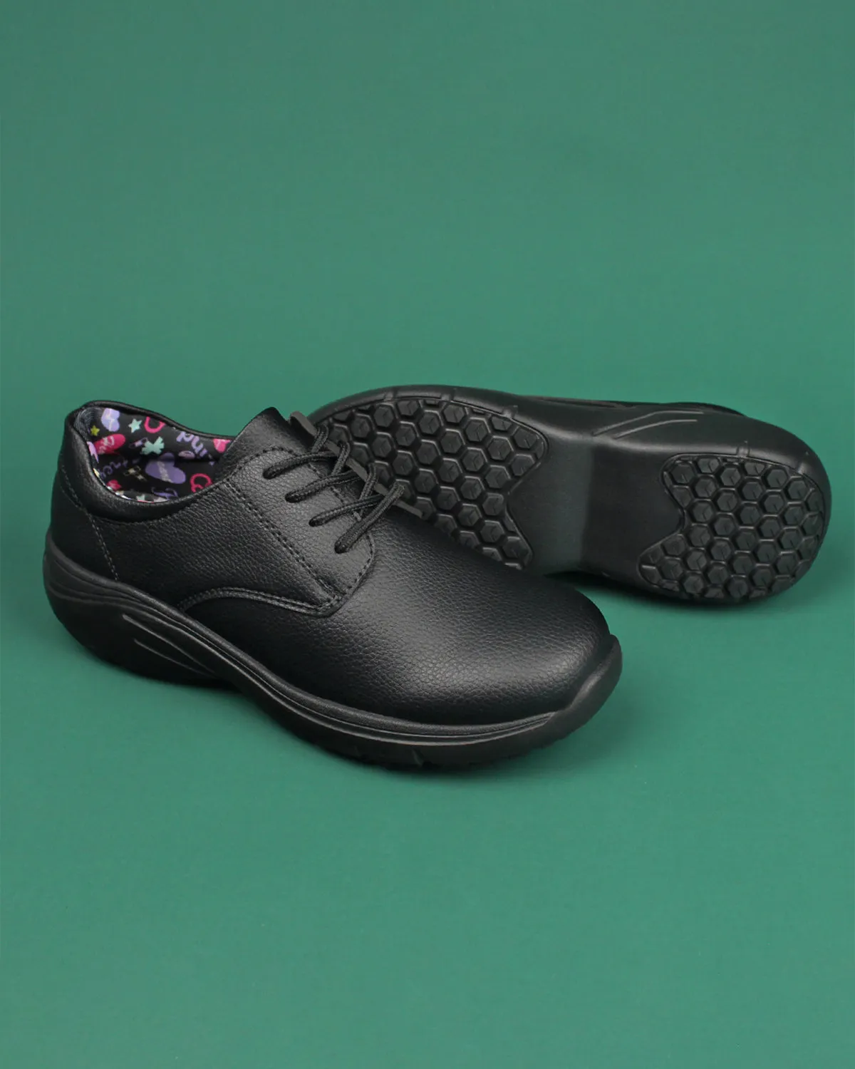 Nurse Shoes -Bregella Black Heart