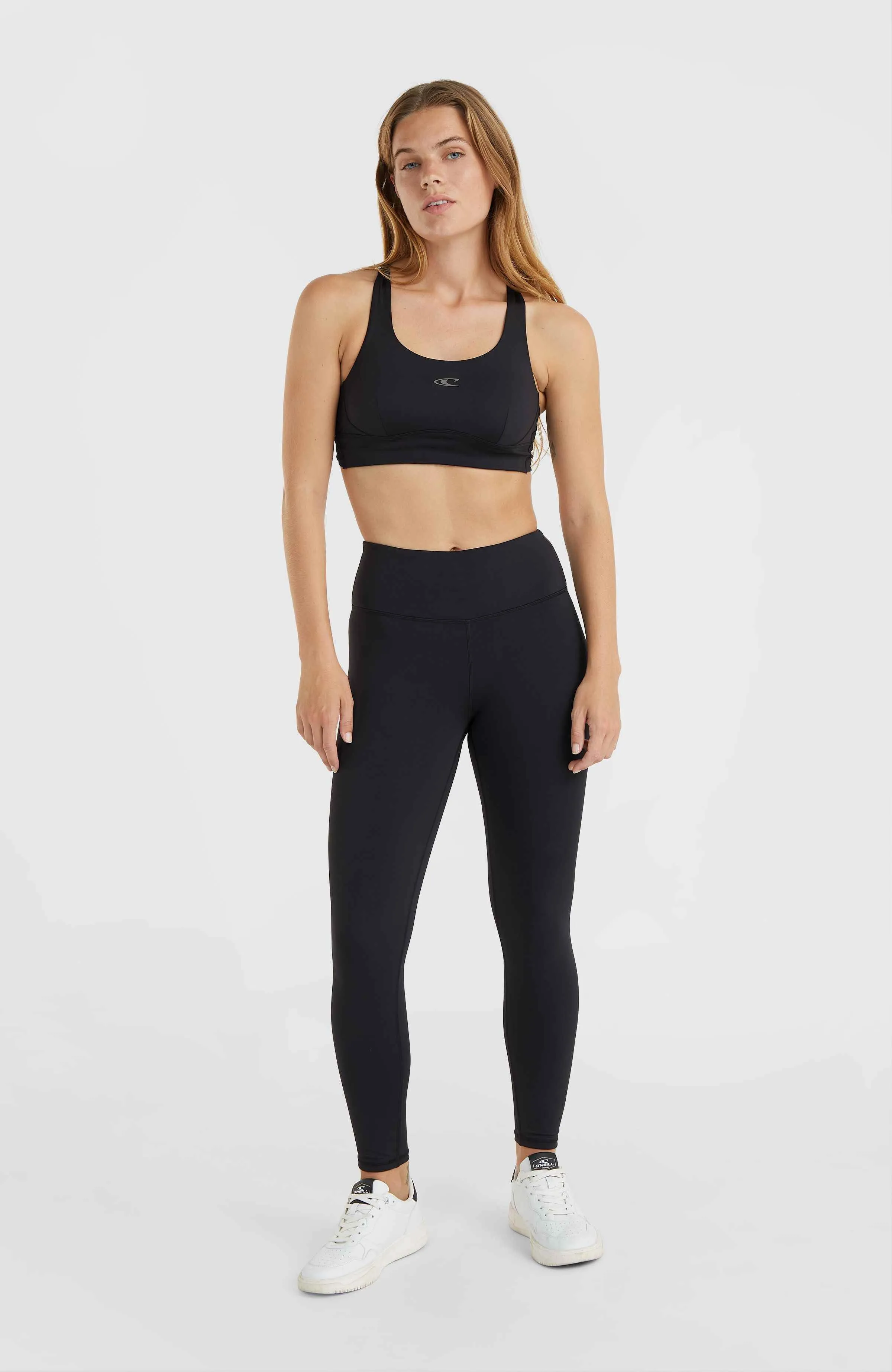 O'Neill Hybrid Polygiene Sports Top | Black Out