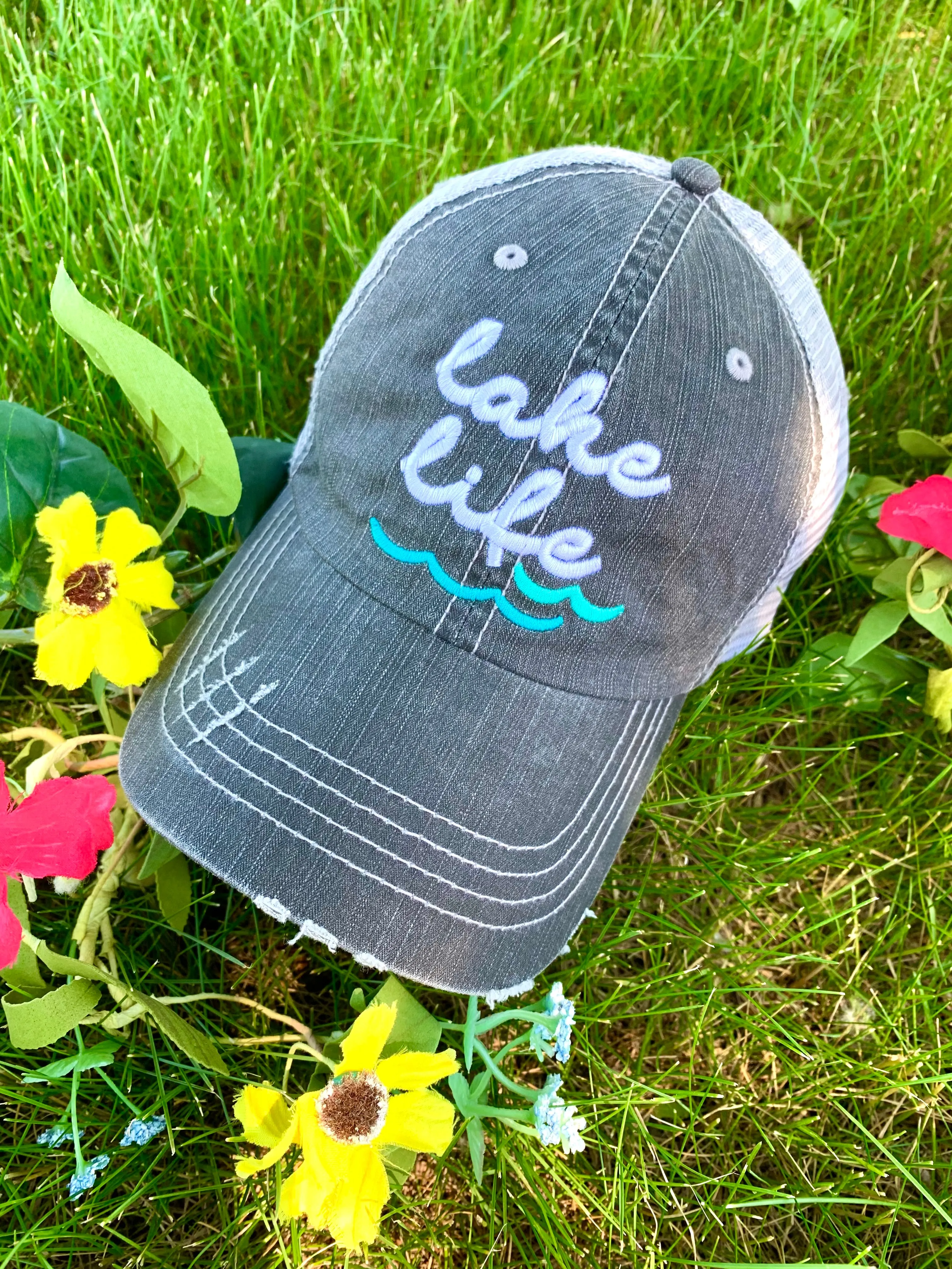 Personalized Lacrosse hats Lacrosse mom Lacrosse hair dont care Embroidered womens trucker caps LAX