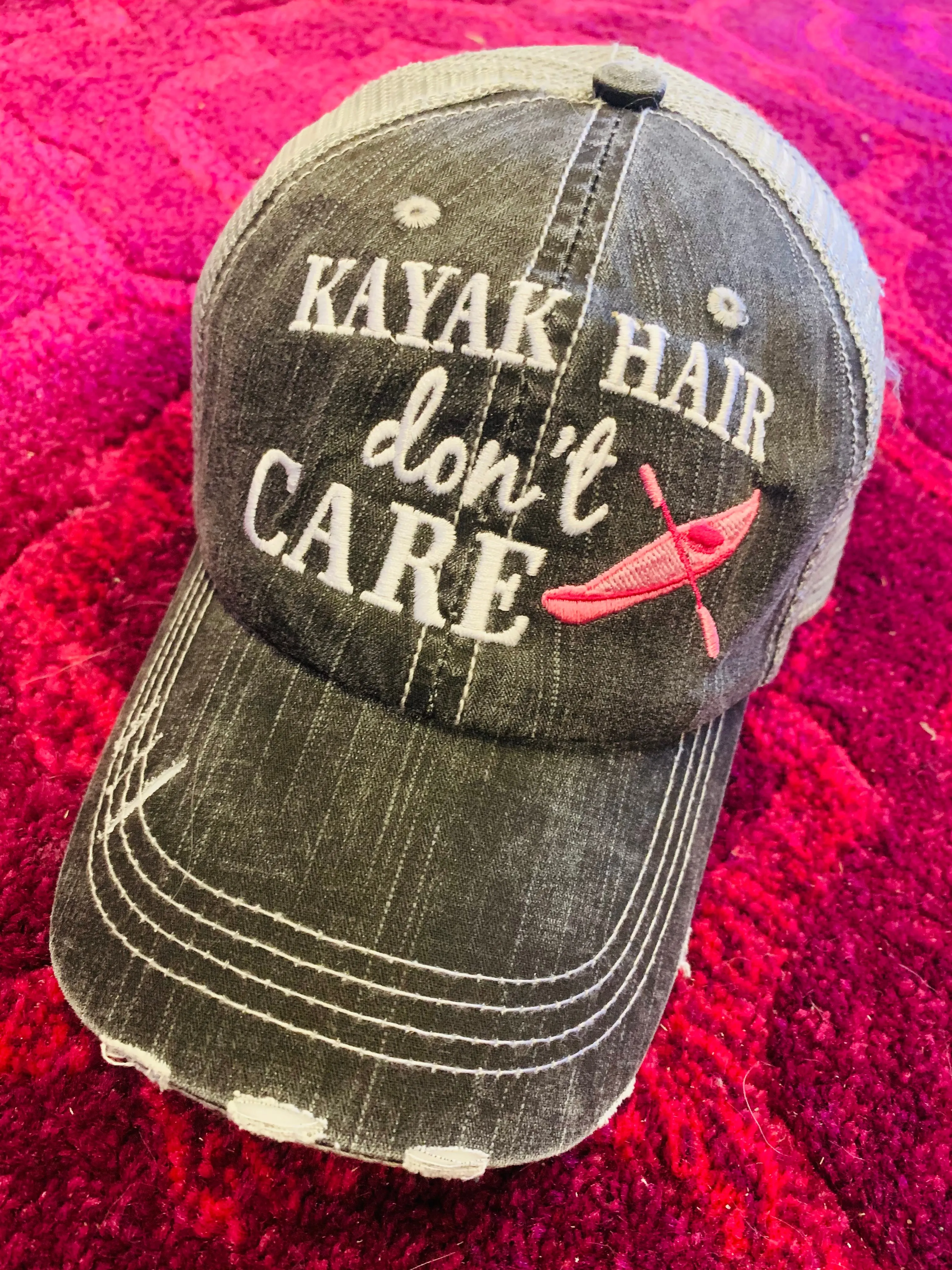 Personalized Lacrosse hats Lacrosse mom Lacrosse hair dont care Embroidered womens trucker caps LAX