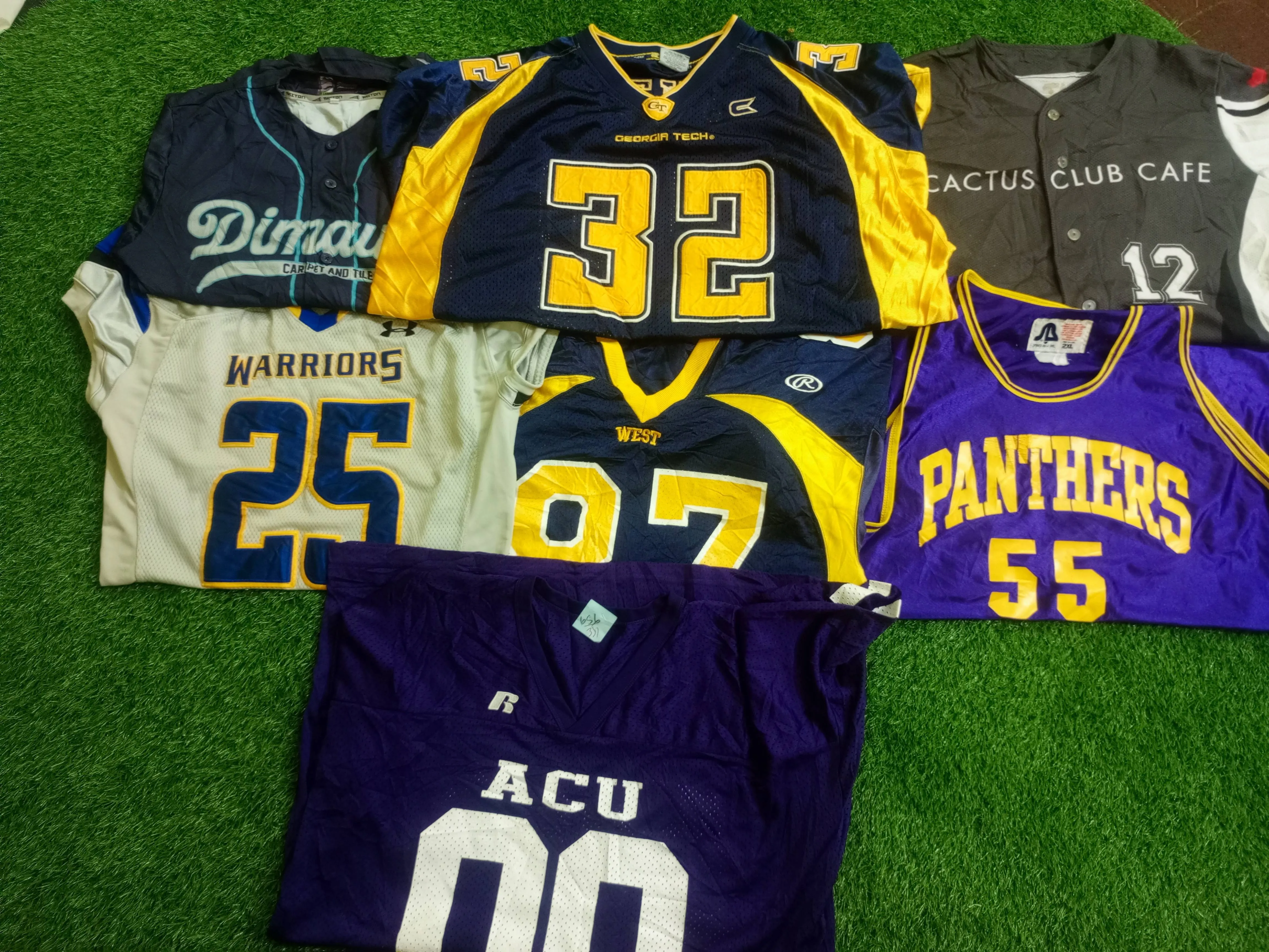 Pro sports jerseys 30 pieces