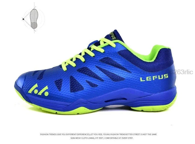 Professional Indoor Tennis Shoes For Men Women Anti Slip Soft Table Tennis Sneakers Breathable Court Shoes Badminton Sport Trainers