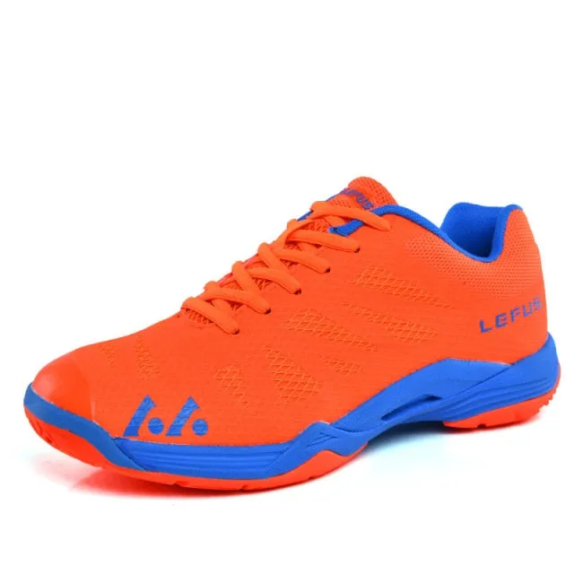 Professional Indoor Tennis Shoes For Men Women Anti Slip Soft Table Tennis Sneakers Breathable Court Shoes Badminton Sport Trainers