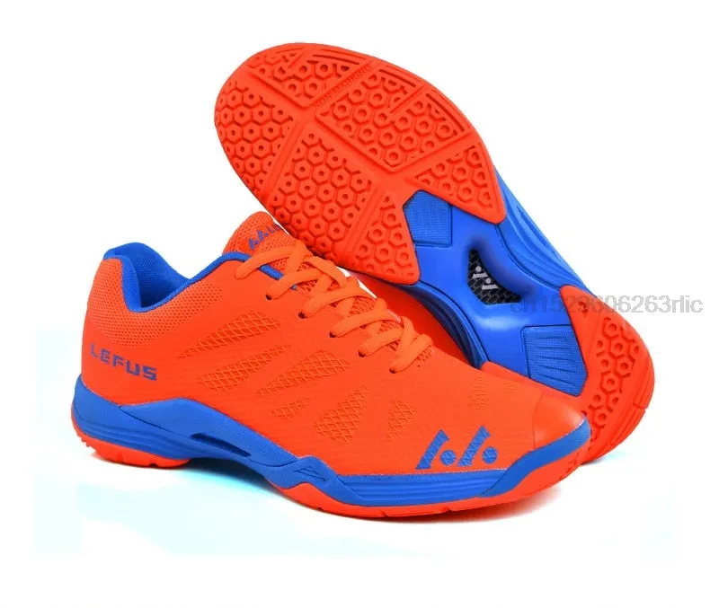 Professional Indoor Tennis Shoes For Men Women Anti Slip Soft Table Tennis Sneakers Breathable Court Shoes Badminton Sport Trainers