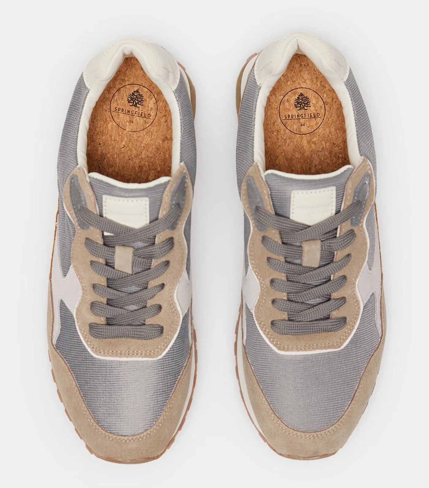 Retro Running Sports Beige