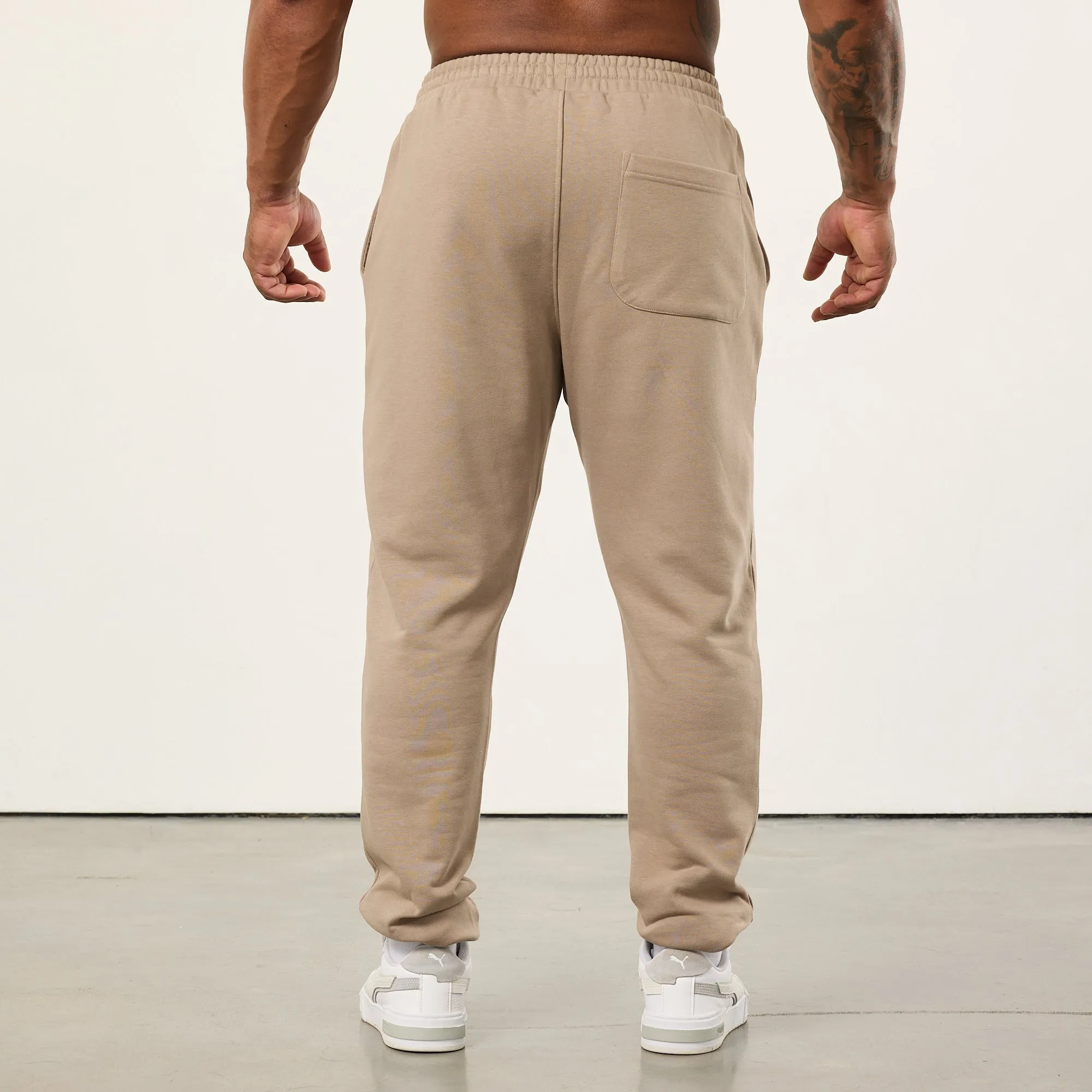 Vanquish Sand Signature Tapered Sweatpants