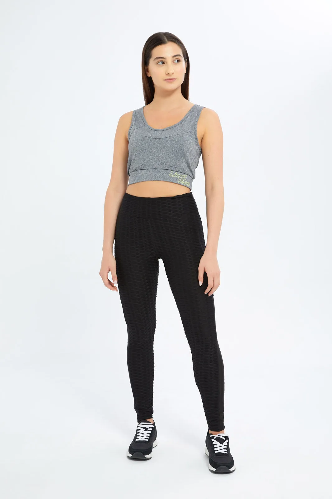 Women Grey Sports Bra