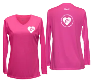 Women's Cardiac Athletes .Org Long Sleeve Shirt - Reflective or Red Logos