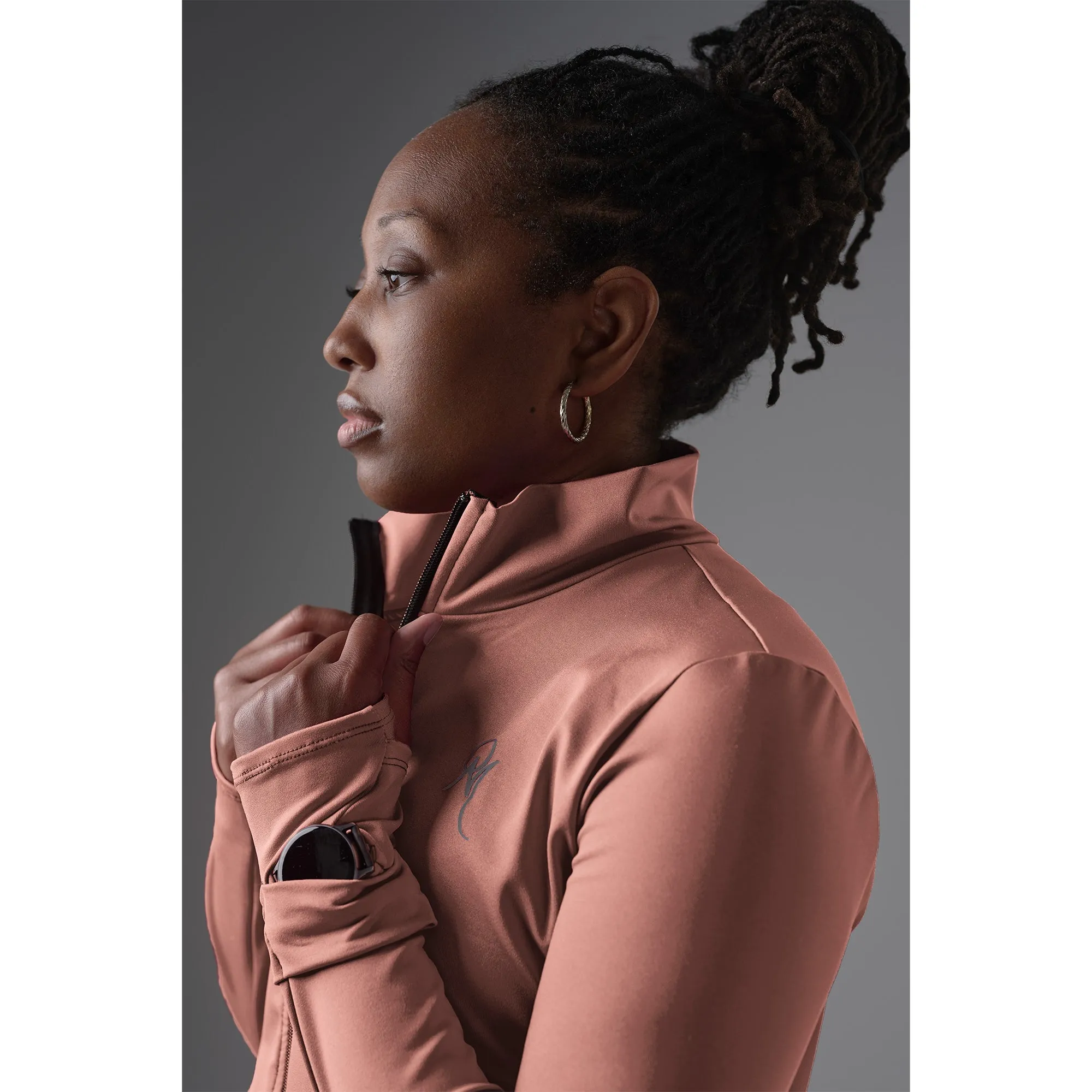 Women's Power Hold High/Low Jacket