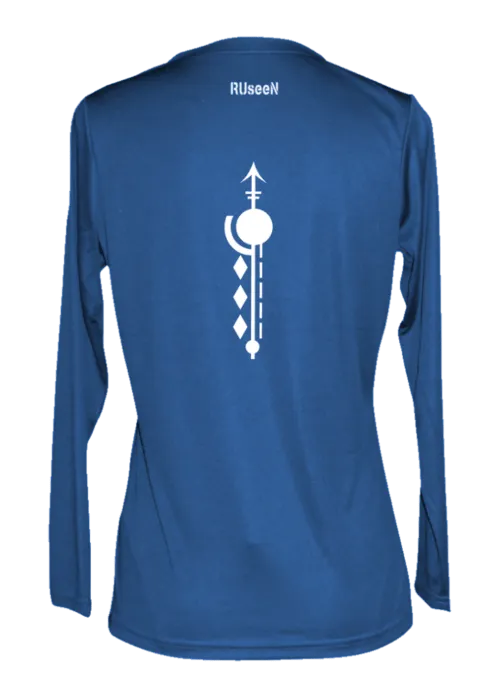 Women's Reflective Long Sleeve Shirt - Paths