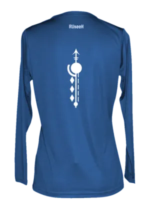 Women's Reflective Long Sleeve Shirt - Paths