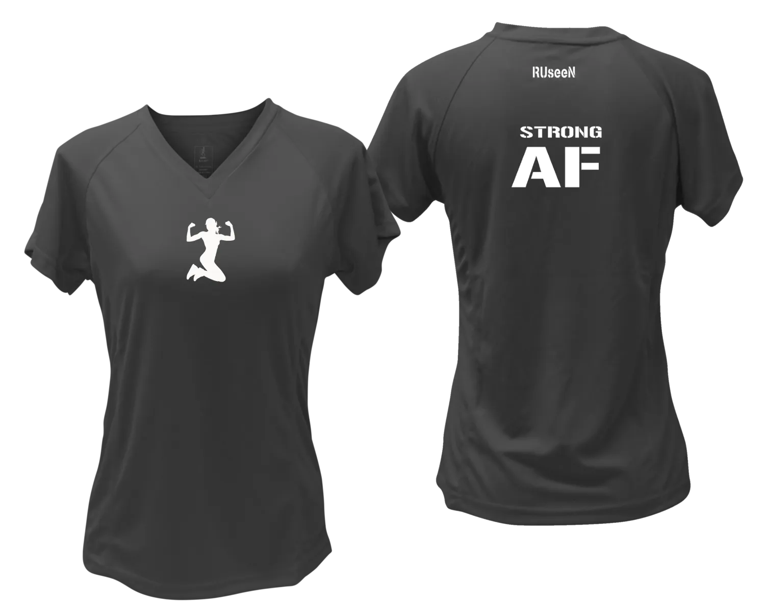 Women's Reflective Short Sleeve Shirt - Strong AF