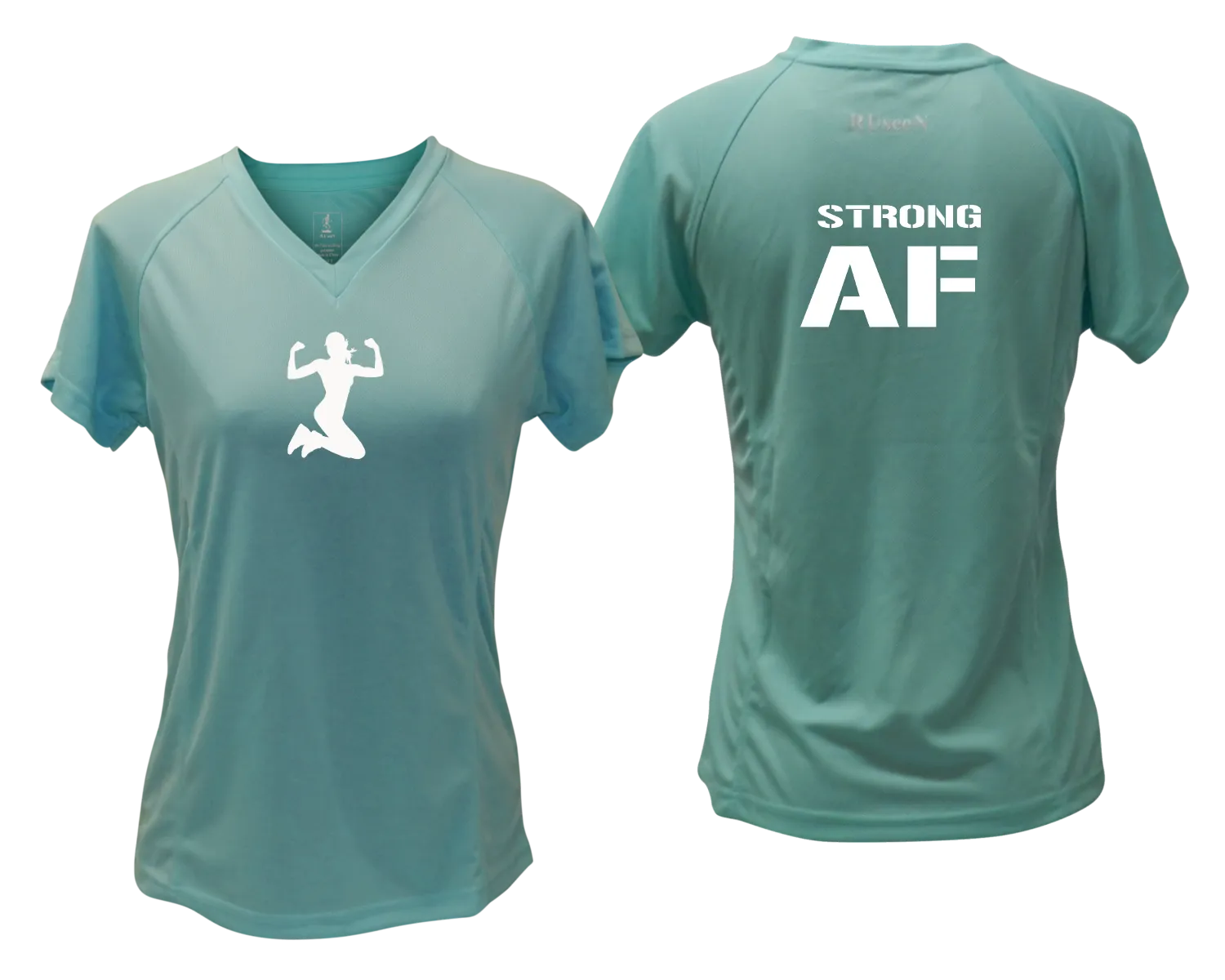 Women's Reflective Short Sleeve Shirt - Strong AF