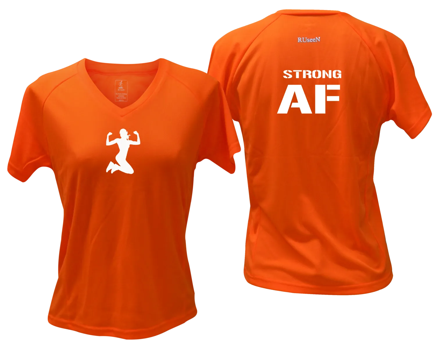 Women's Reflective Short Sleeve Shirt - Strong AF