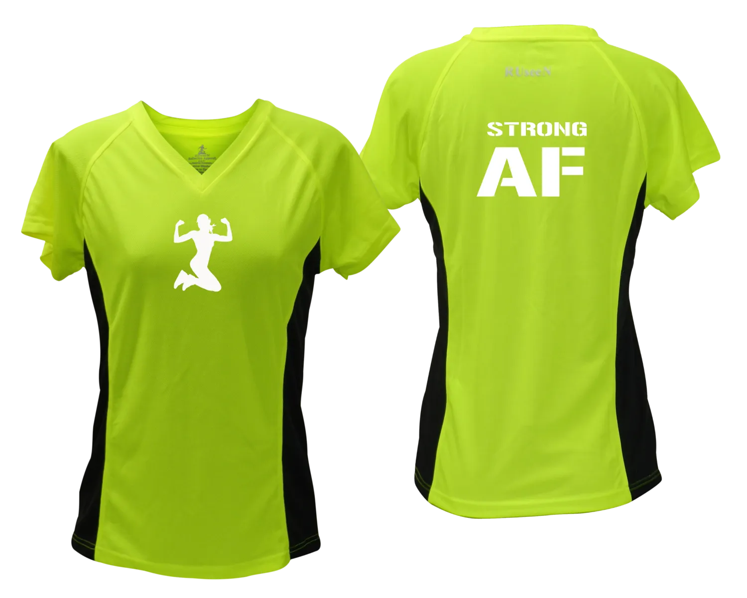 Women's Reflective Short Sleeve Shirt - Strong AF